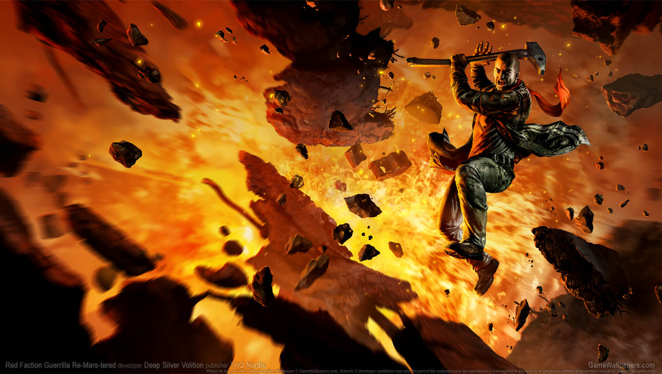 Red Faction: Guerrilla Re-Mars-tered achtergrond 01 1360x768