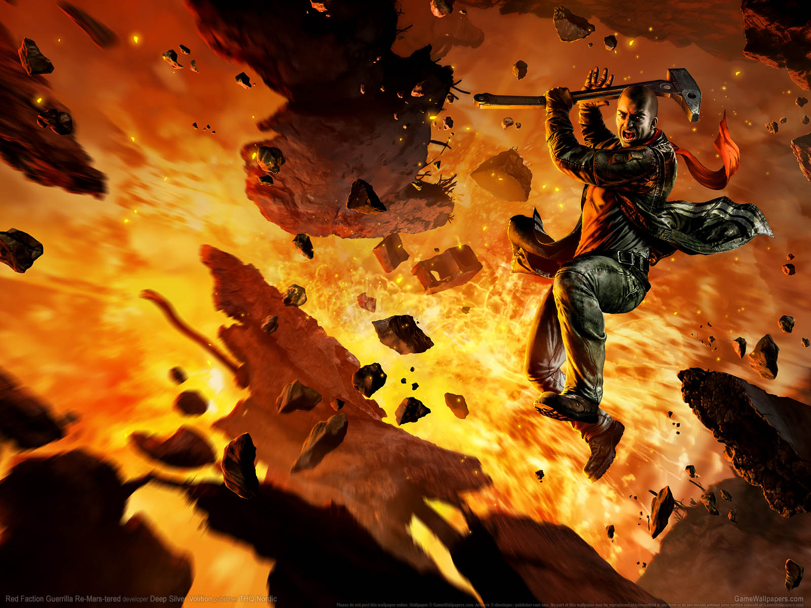 Red Faction: Guerrilla Re-Mars-teredνmmer=01 wallpaper  1600x1200