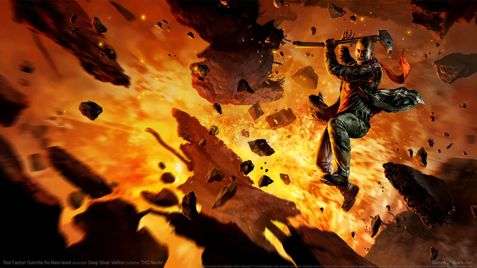 Red Faction: Guerrilla Re-Mars-tered achtergrond 01 1600x900