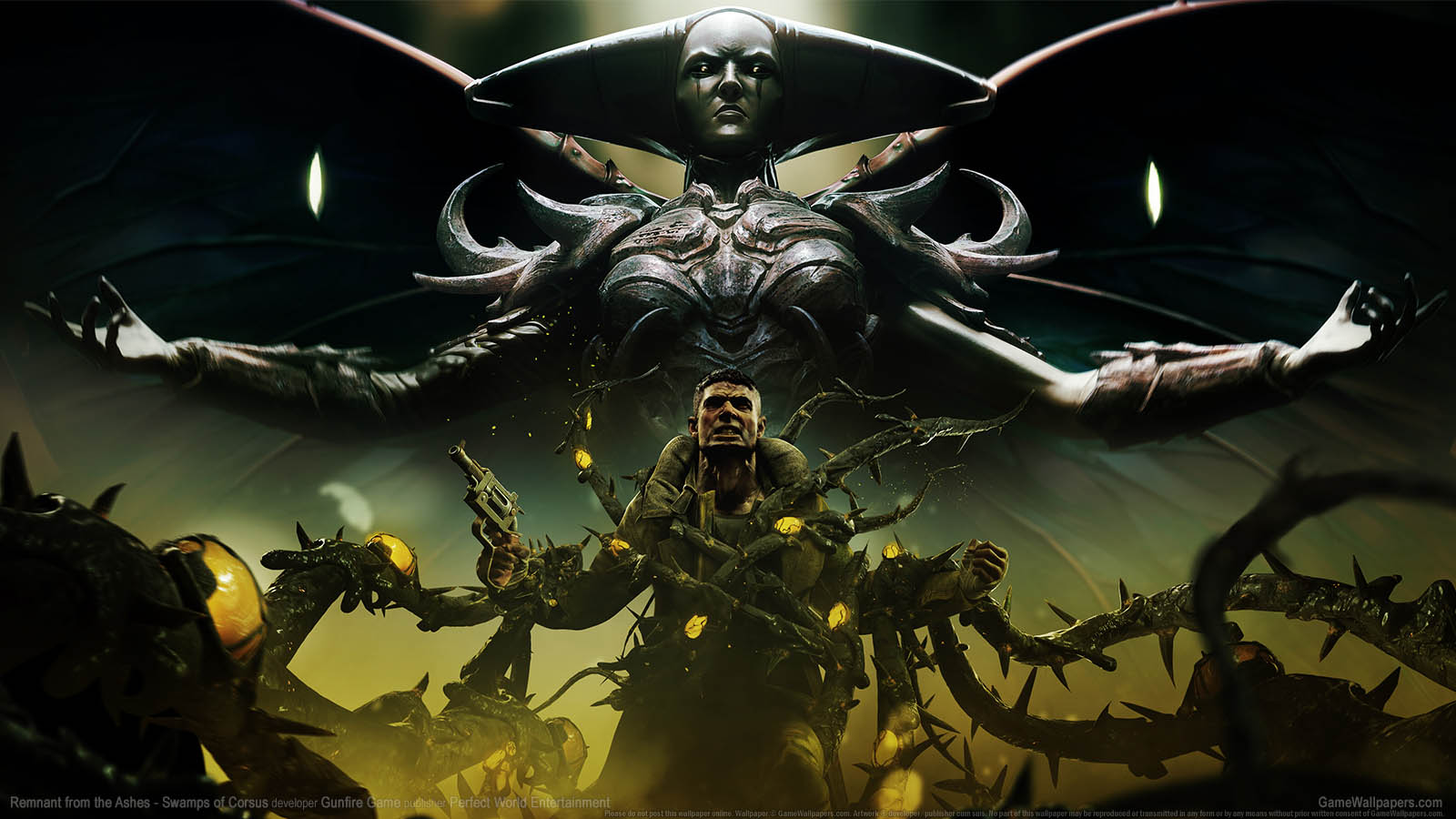 Remnant: From the Ashes Swamps of Corsus wallpaper 01 1600x900