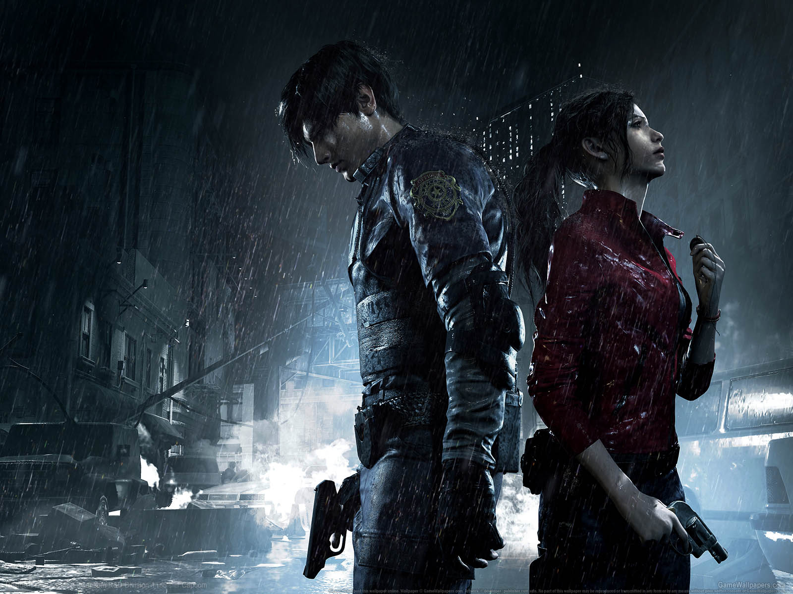 Resident Evil 2νmmer=01 fond d'cran  1600x1200