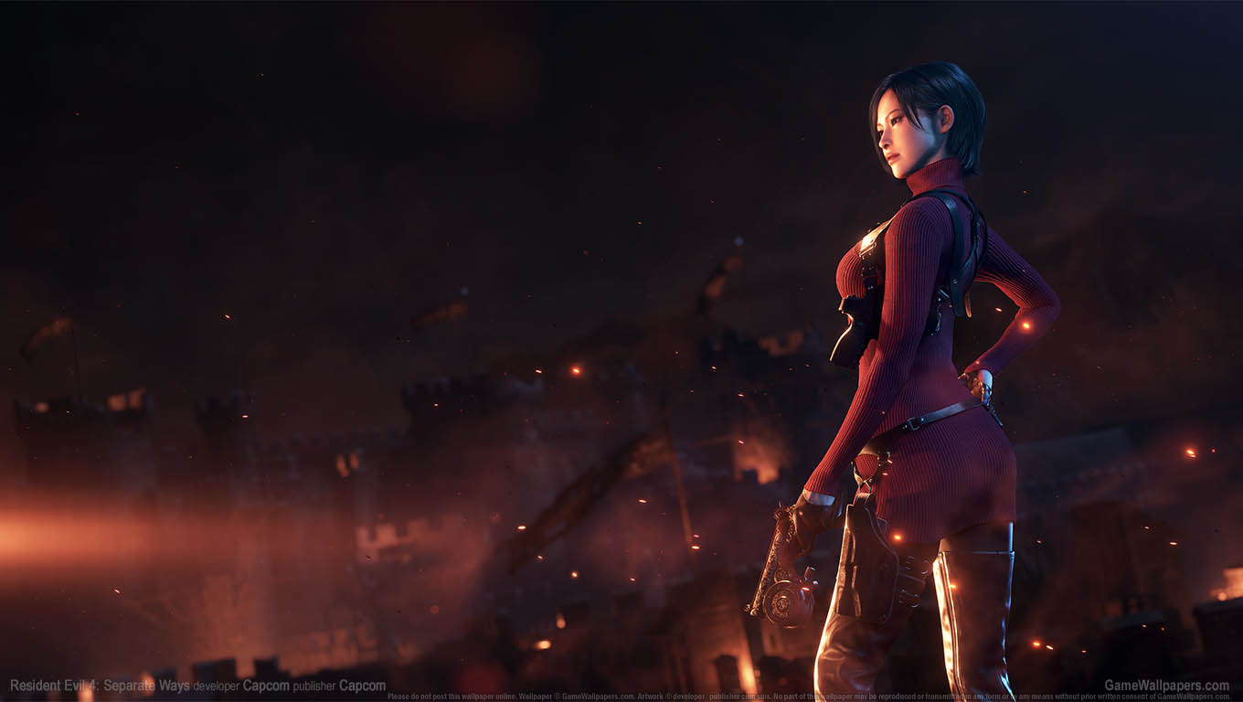 Resident Evil 4: Separate Ways wallpaper 01 1360x768