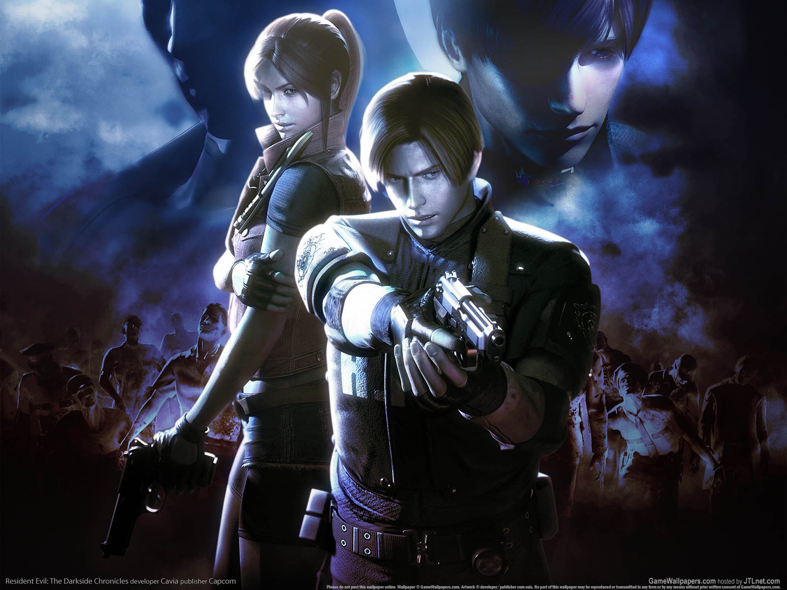 Resident Evil: The Darkside Chronicles achtergrond 01 1600x1200