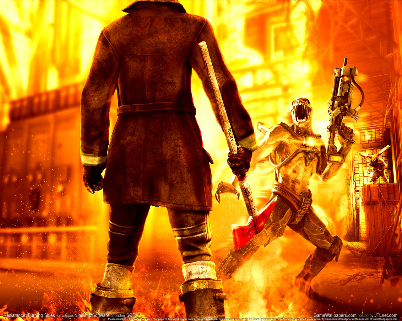 Resistance: Burning Skies wallpaper 01 1280x1024