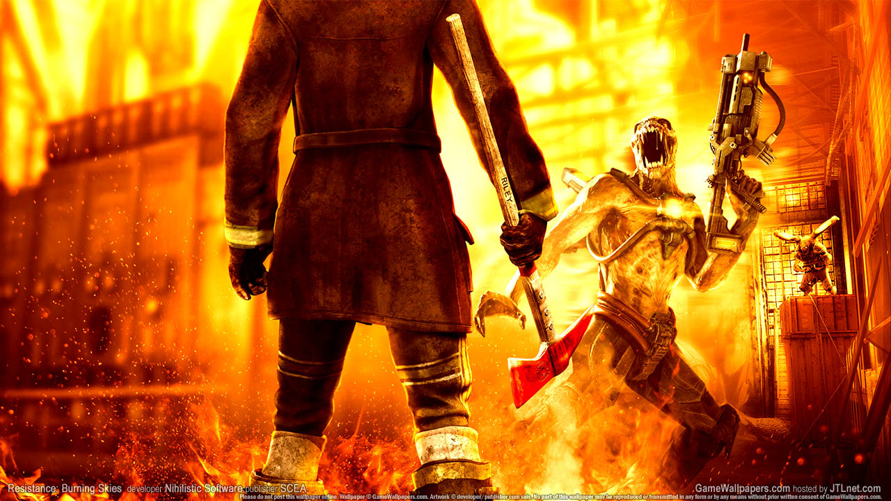 Resistance: Burning Skies wallpaper 01 1280x720