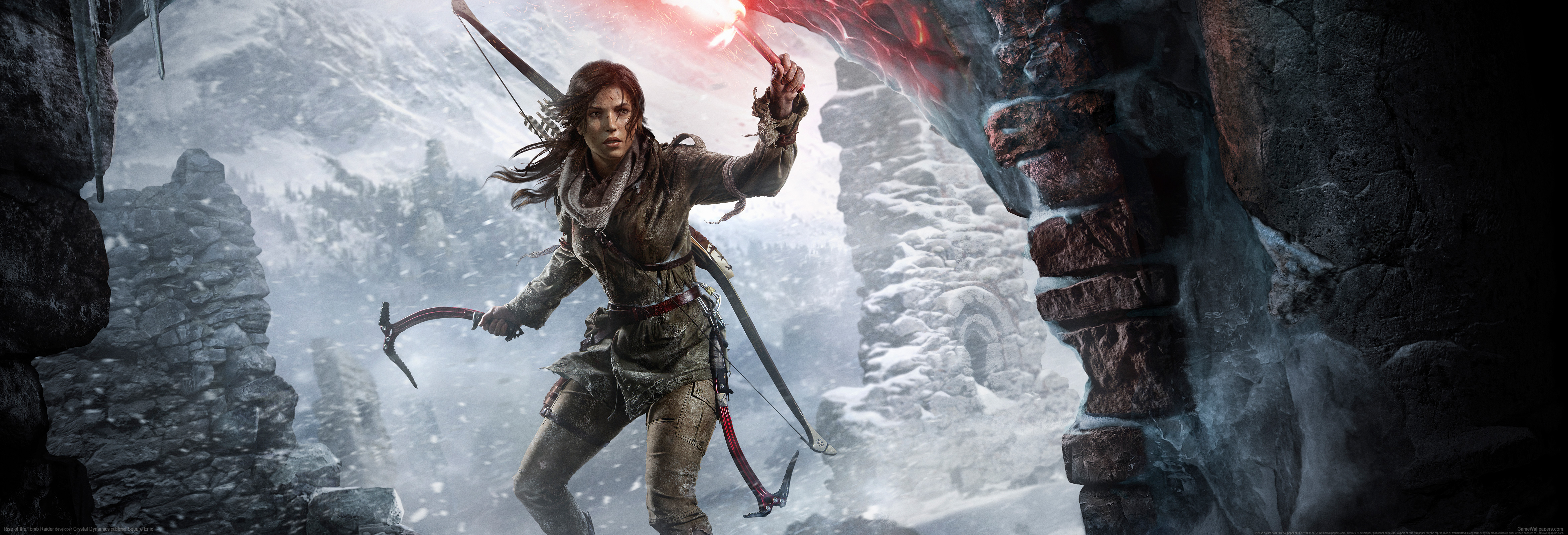 Rise of the Tomb Raider wallpaper 11 4693x1600