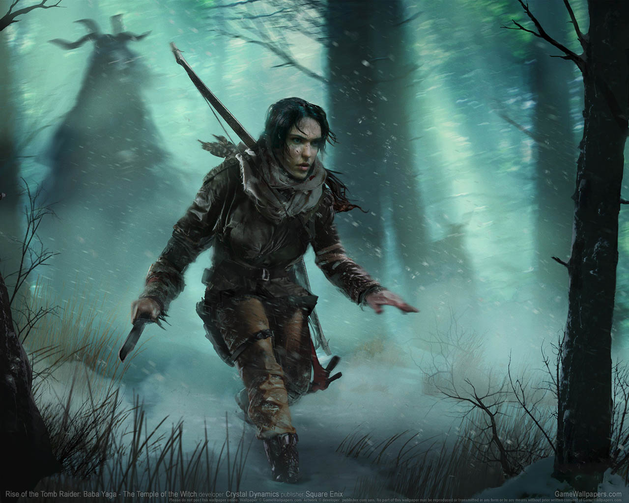Rise of the Tomb Raider%2525253A Baba Yaga - The Temple of the Witch wallpaper 01 1280x1024