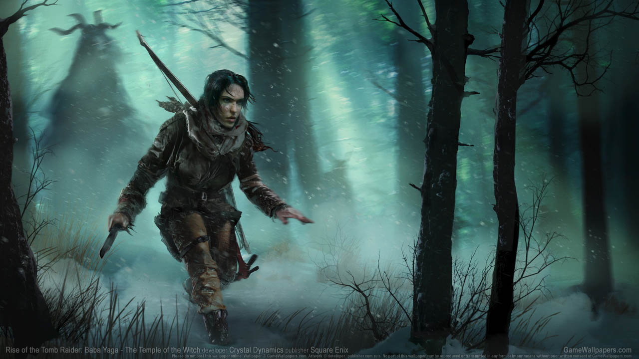 Rise of the Tomb Raider: Baba Yaga - The Temple of the Witch fond d'cran 01 1280x720