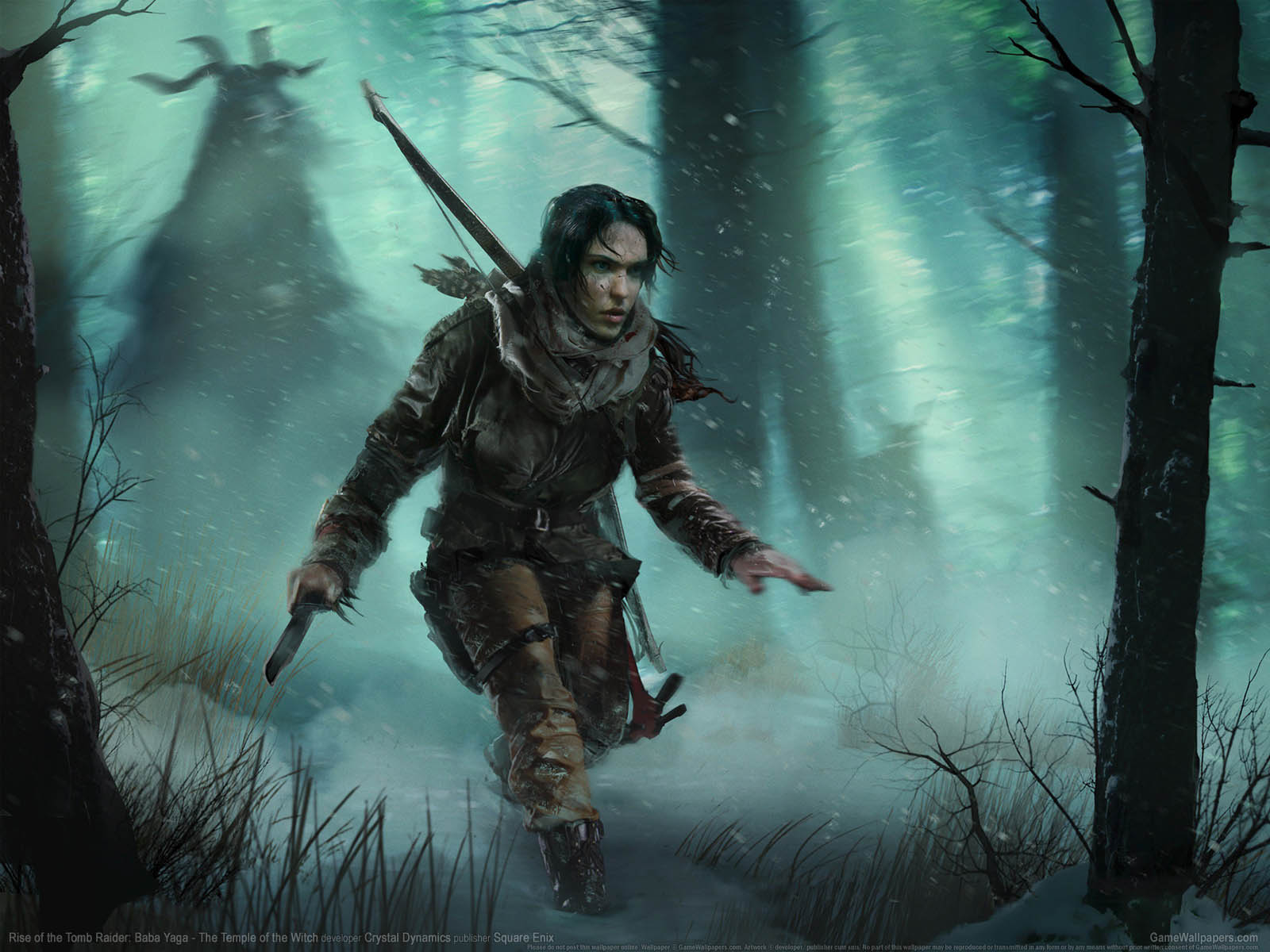 Rise of the Tomb Raider%3A Baba Yaga - The Temple of the Witch wallpaper 01 1600x1200