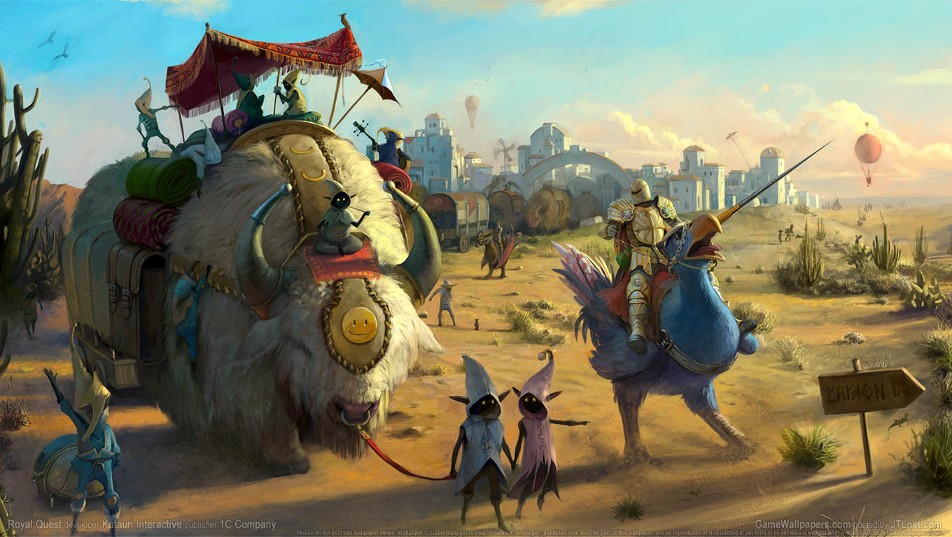 Royal Quest achtergrond 02 1360x768