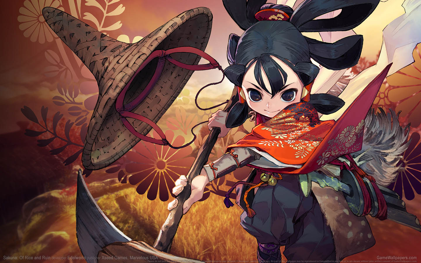 Sakuna: Of Rice and Ruin fond d'cran 01 1440x900