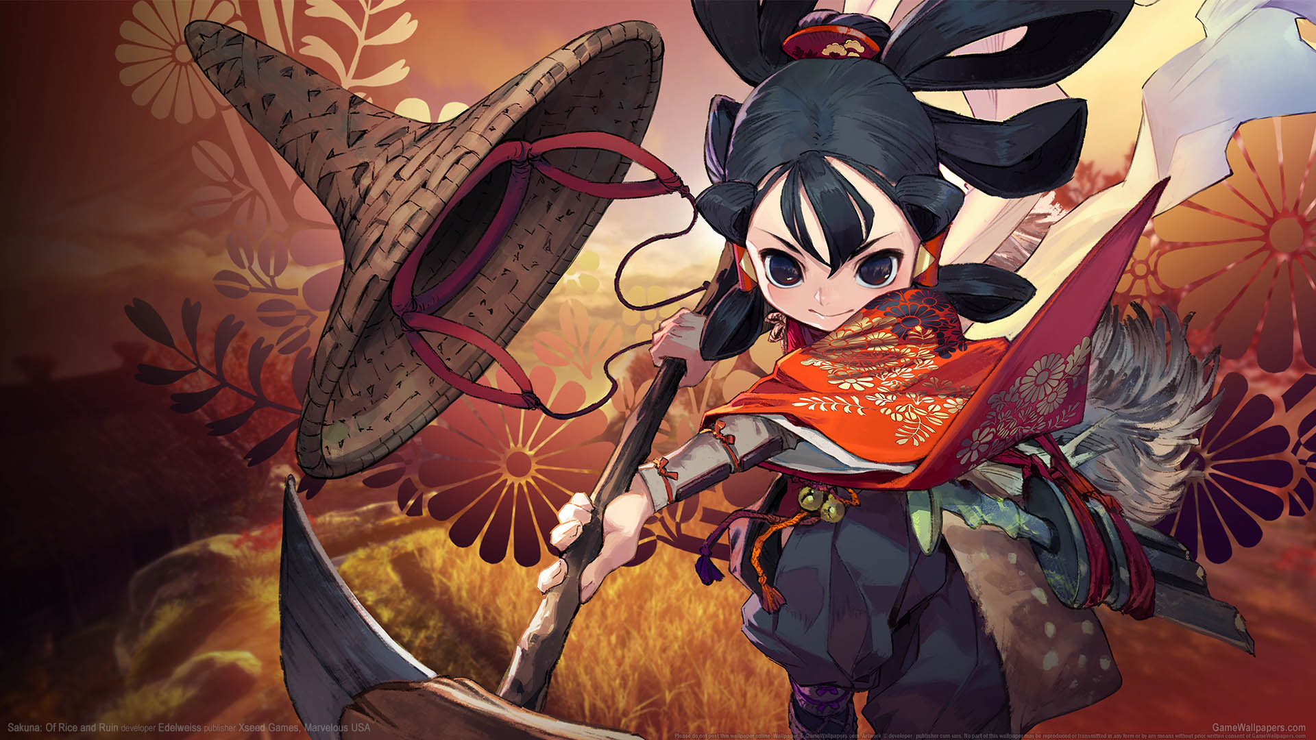 Sakuna: Of Rice and Ruin fond d'cran 01 1920x1080