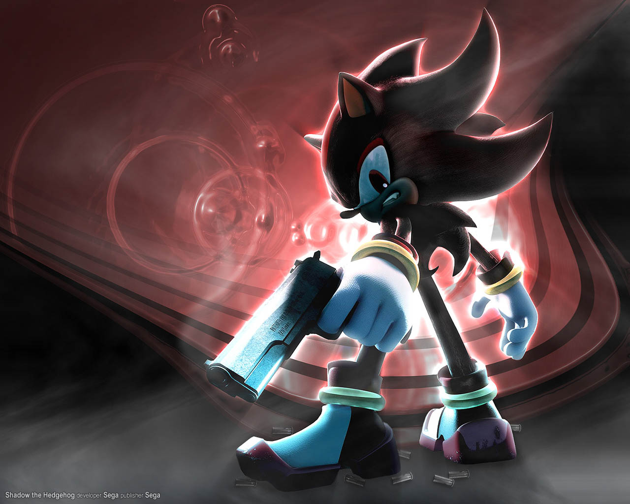 Shadow the Hedgehog achtergrond 01 1280x1024