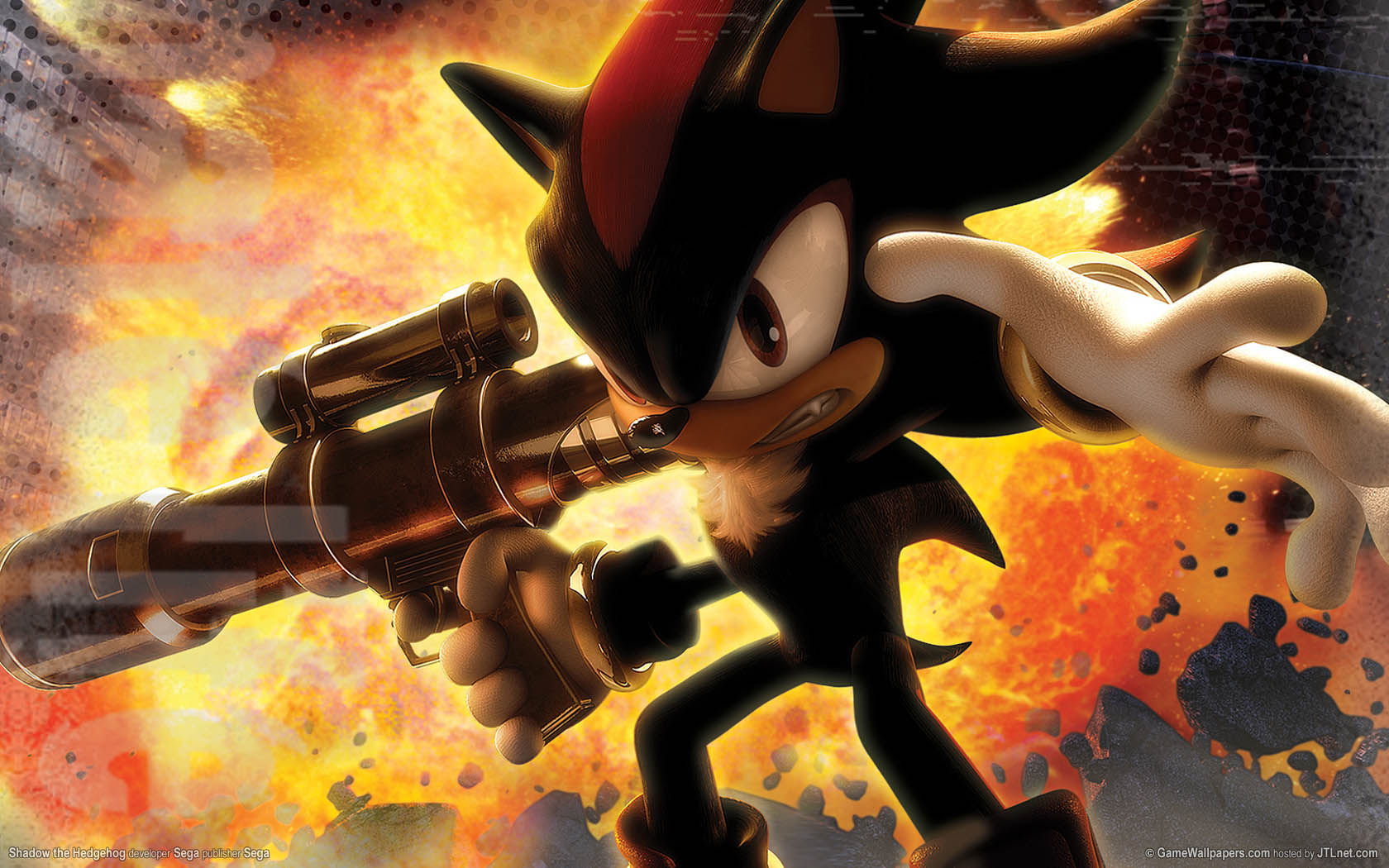 Shadow the Hedgehog fond d'cran 02 1680x1050