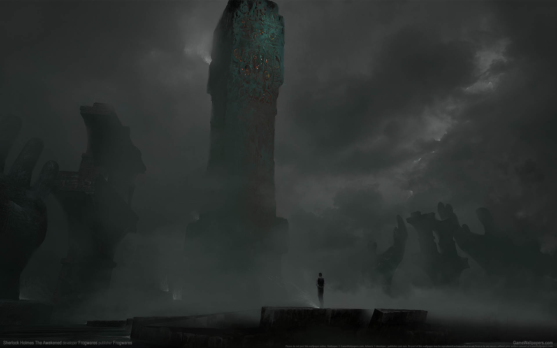 Sherlock Holmes: The Awakened achtergrond 02 1920x1200