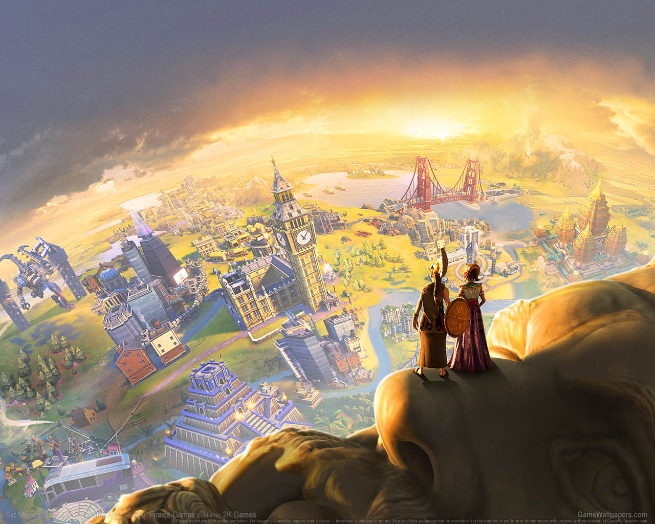Sid Meier's Civilization 6: Anthology wallpaper 01 1280x1024