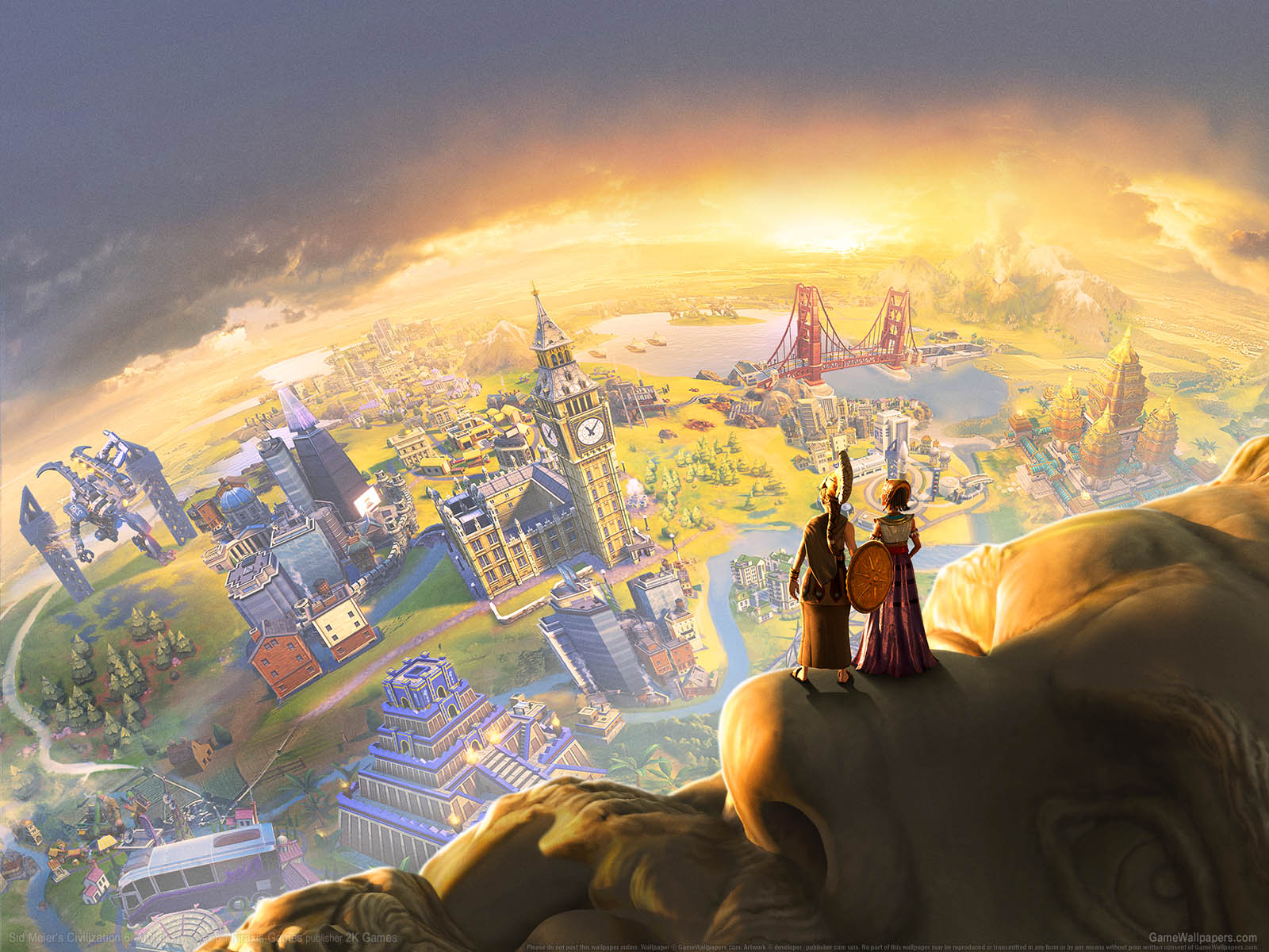 Sid Meier's Civilization 6: Anthology wallpaper 01 1600x1200