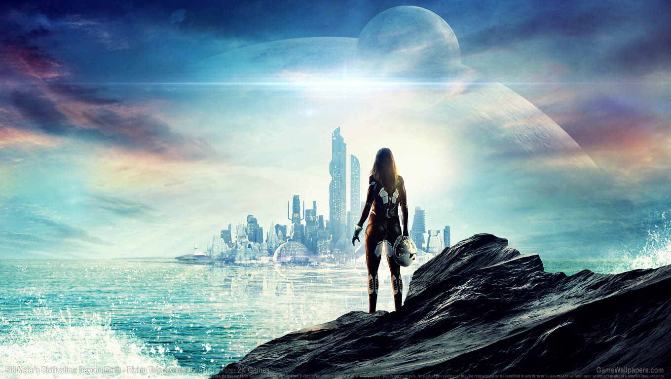 Sid Meier's Civilization: Beyond Earth - Rising Tide achtergrond 01 1360x768