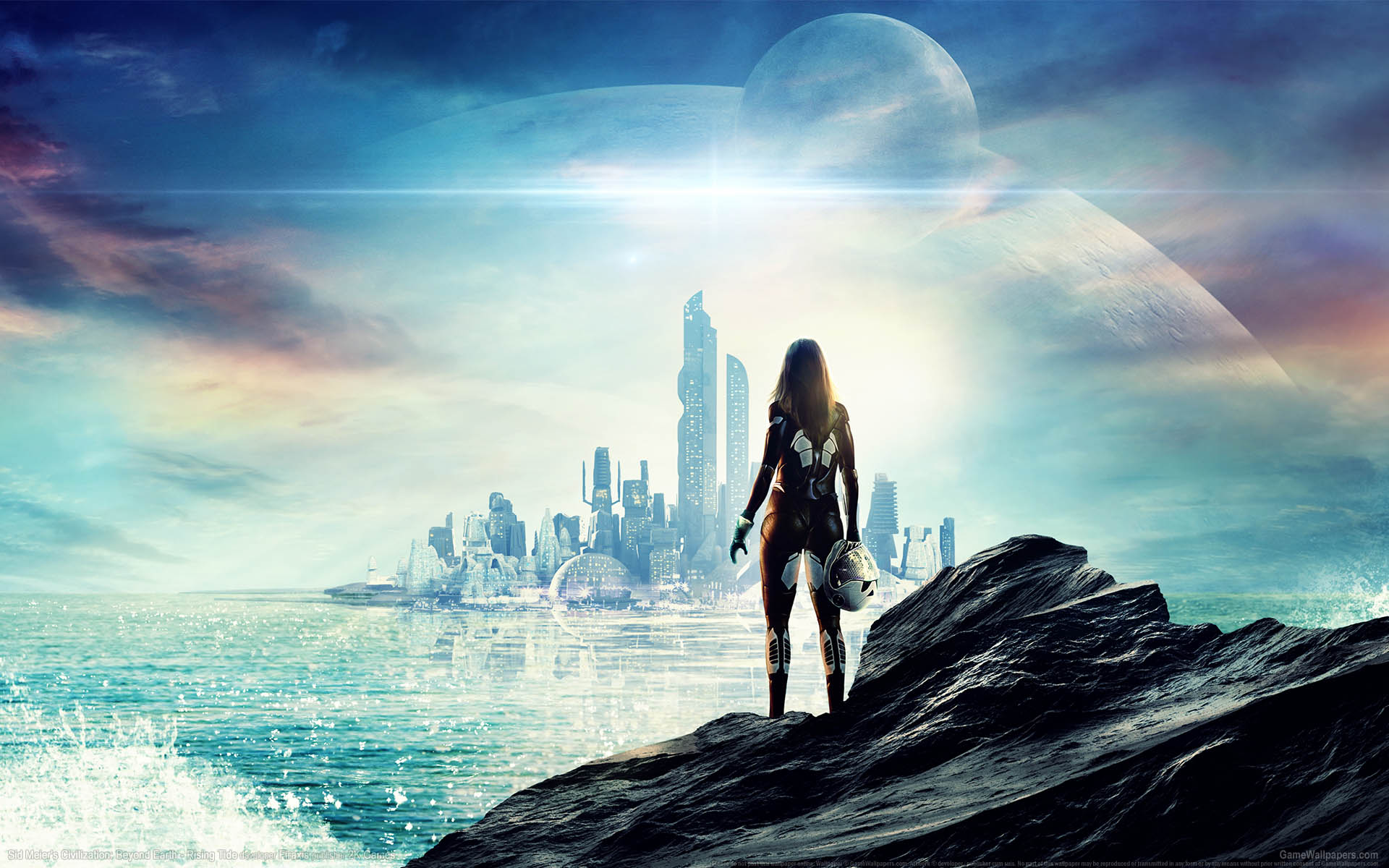 Sid Meier's Civilization: Beyond Earth - Rising Tide achtergrond 01 1920x1200