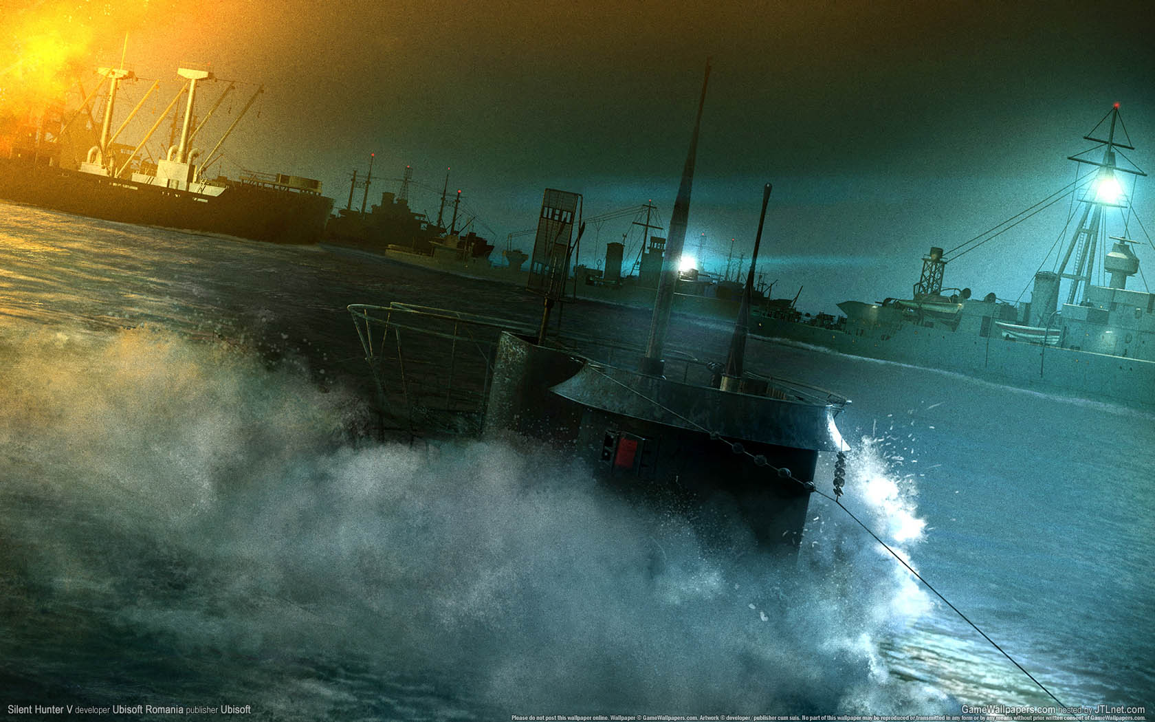Silent Hunter V Hintergrundbild 03 1680x1050