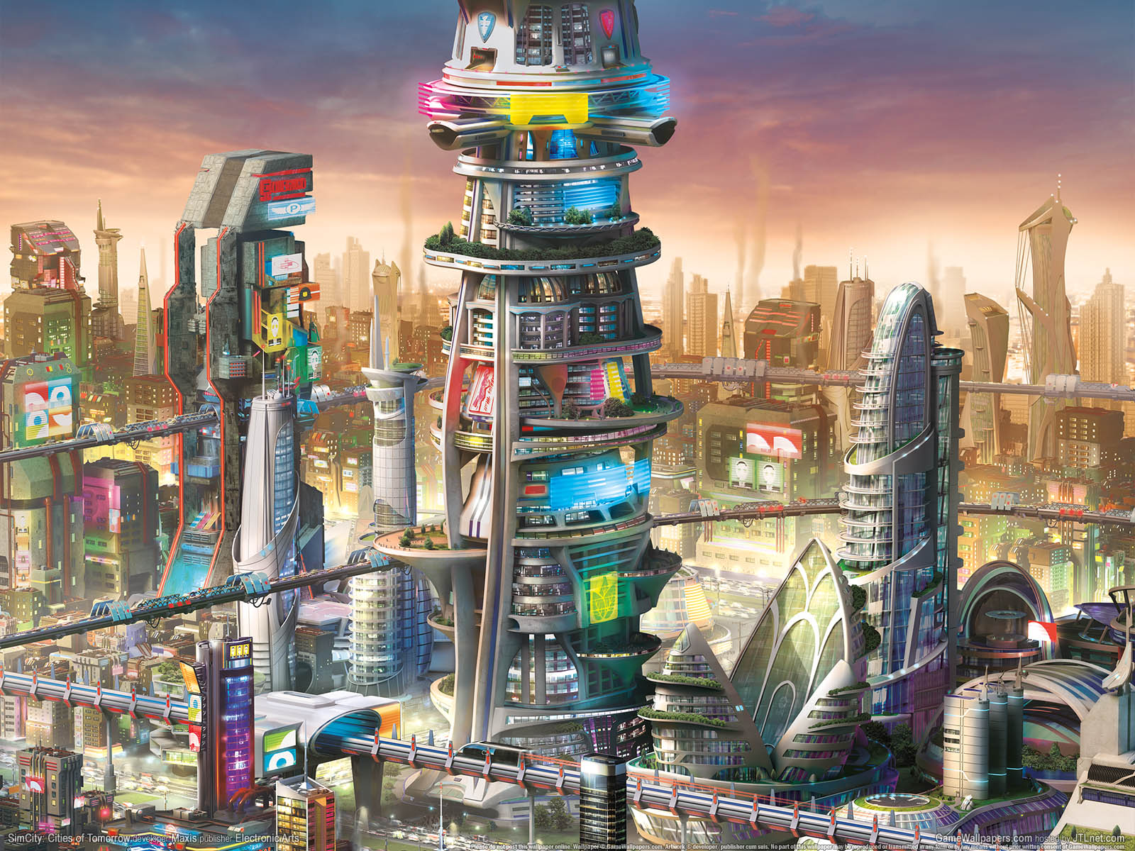 SimCity: Cities of Tomorrow fondo de escritorio 01 1600x1200