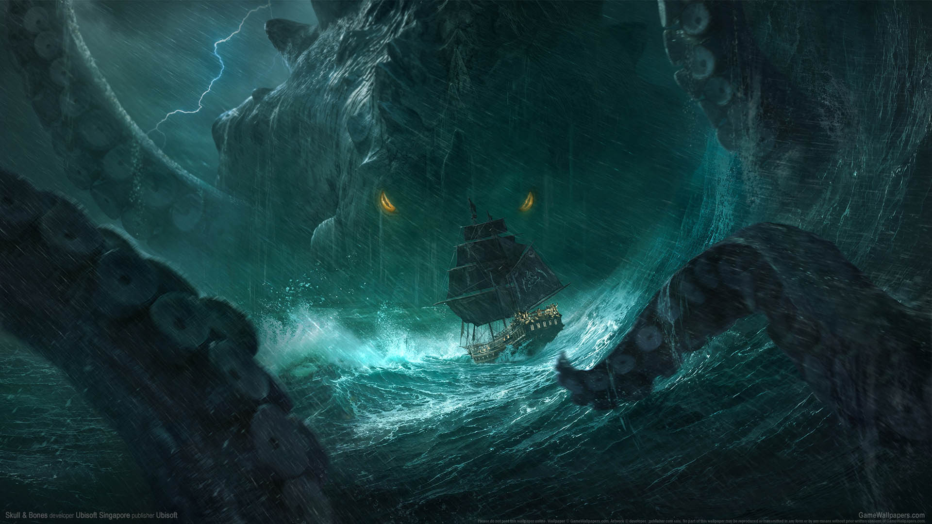 Skull & Bones achtergrond 11 1920x1080