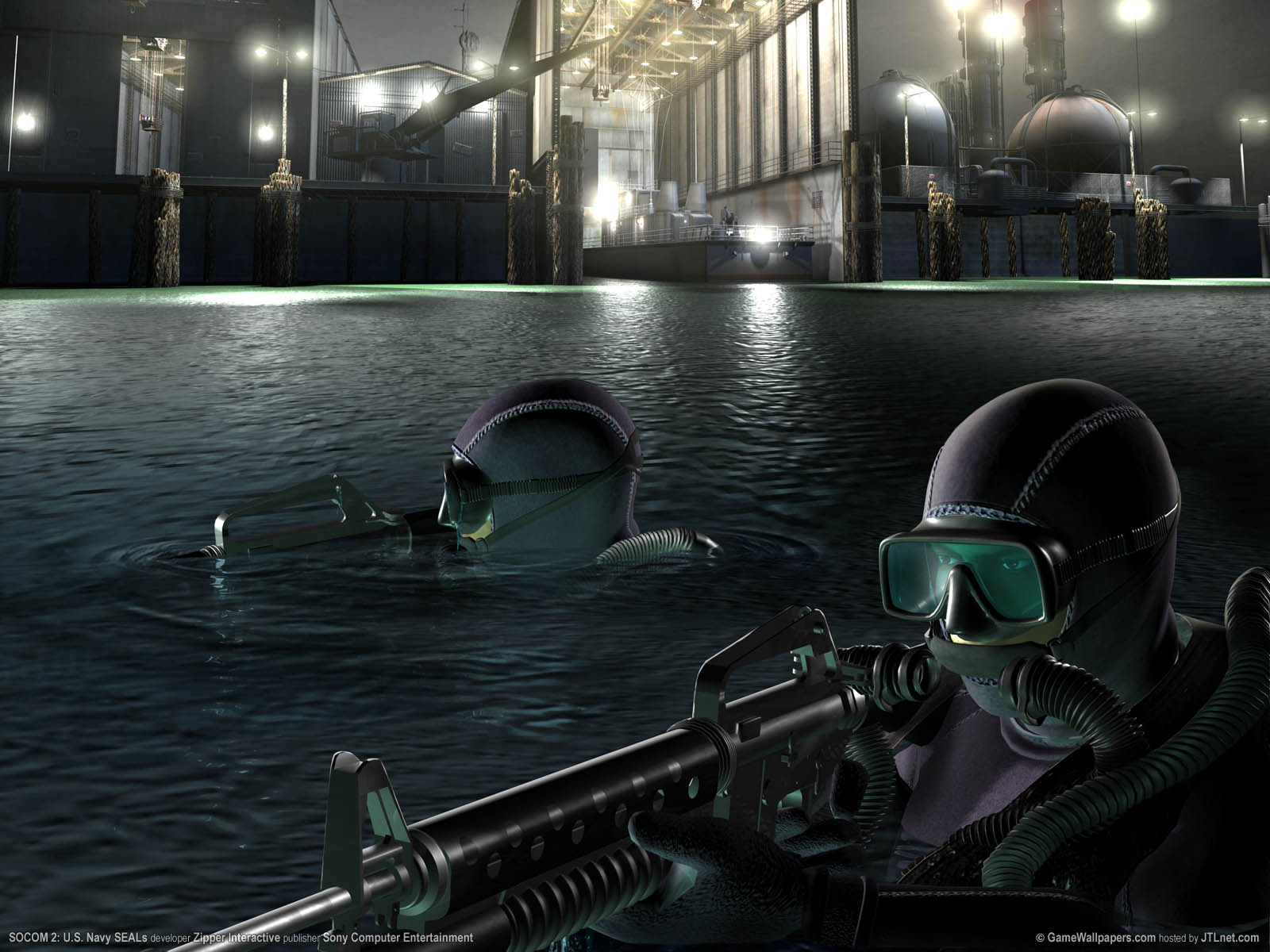 SOCOM 2: U.S. Navy SEALs achtergrond 03 1600x1200