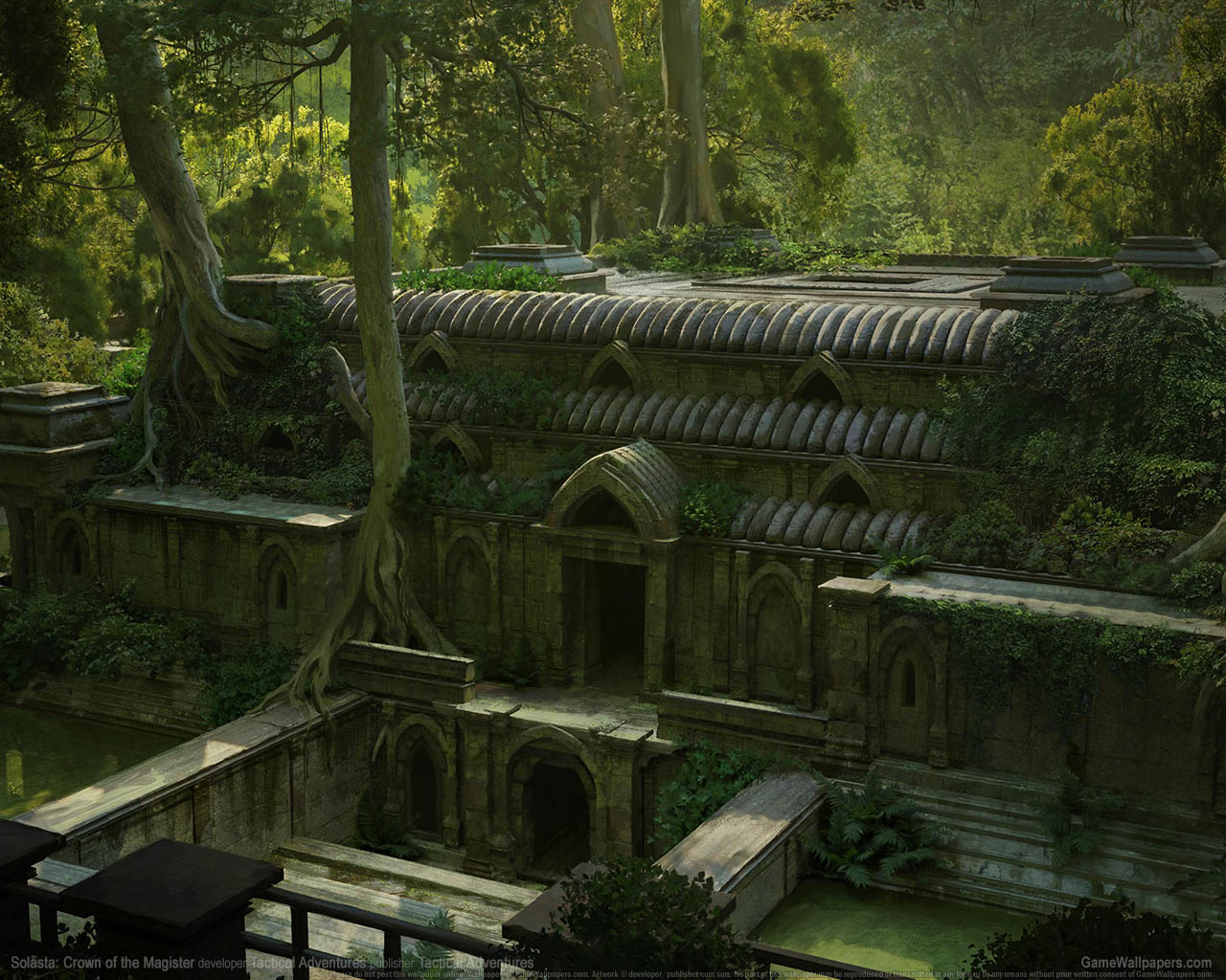 Solasta: Crown of the Magister achtergrond 05 1280x1024