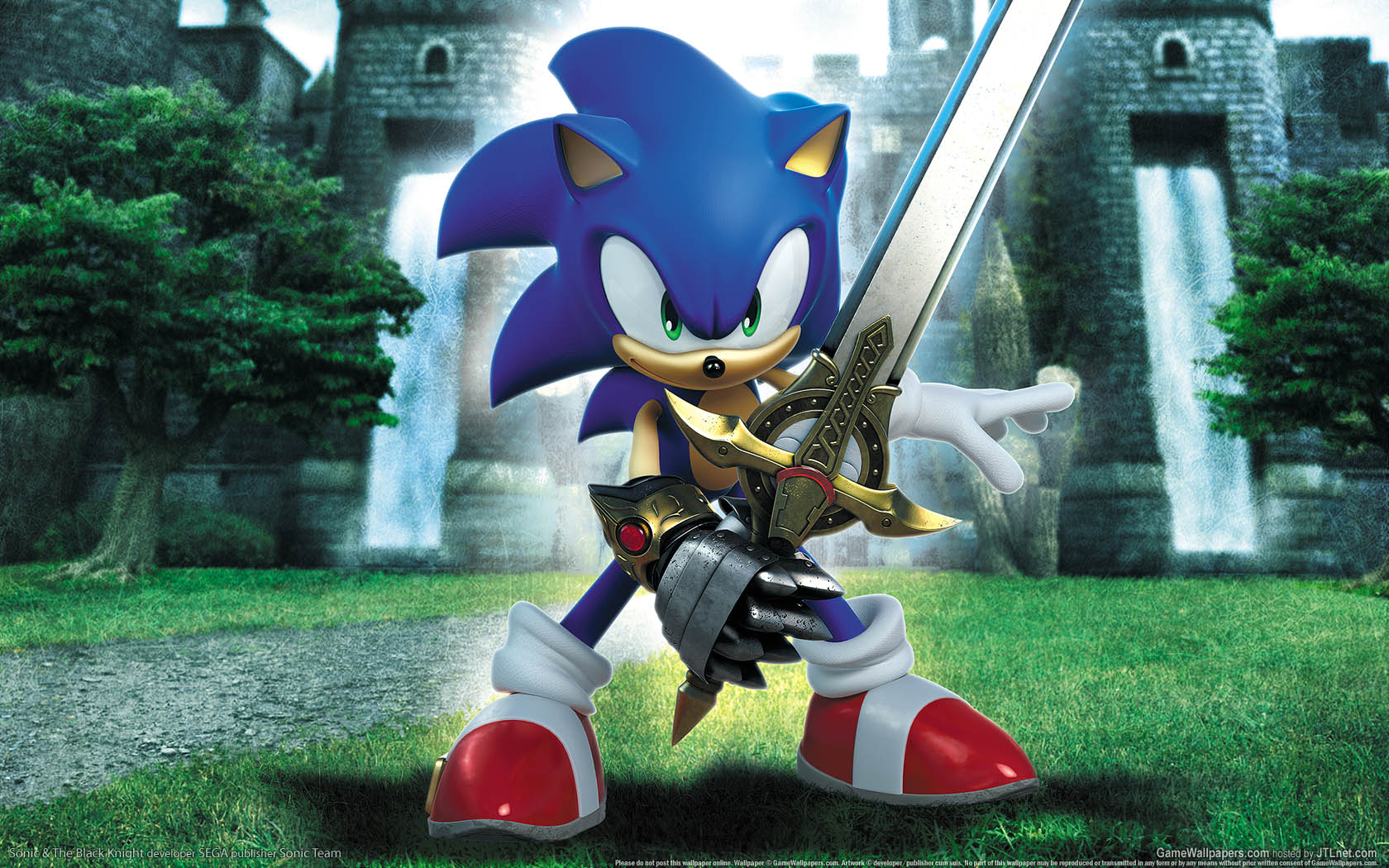 Sonic & The Black Knight fond d'cran 02 1680x1050