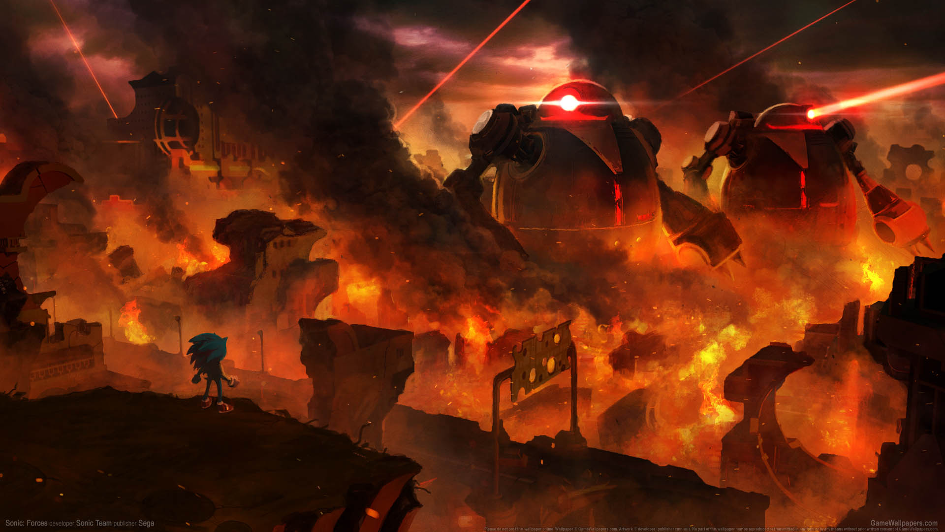 Sonic Forces fondo de escritorio 01 1920x1080