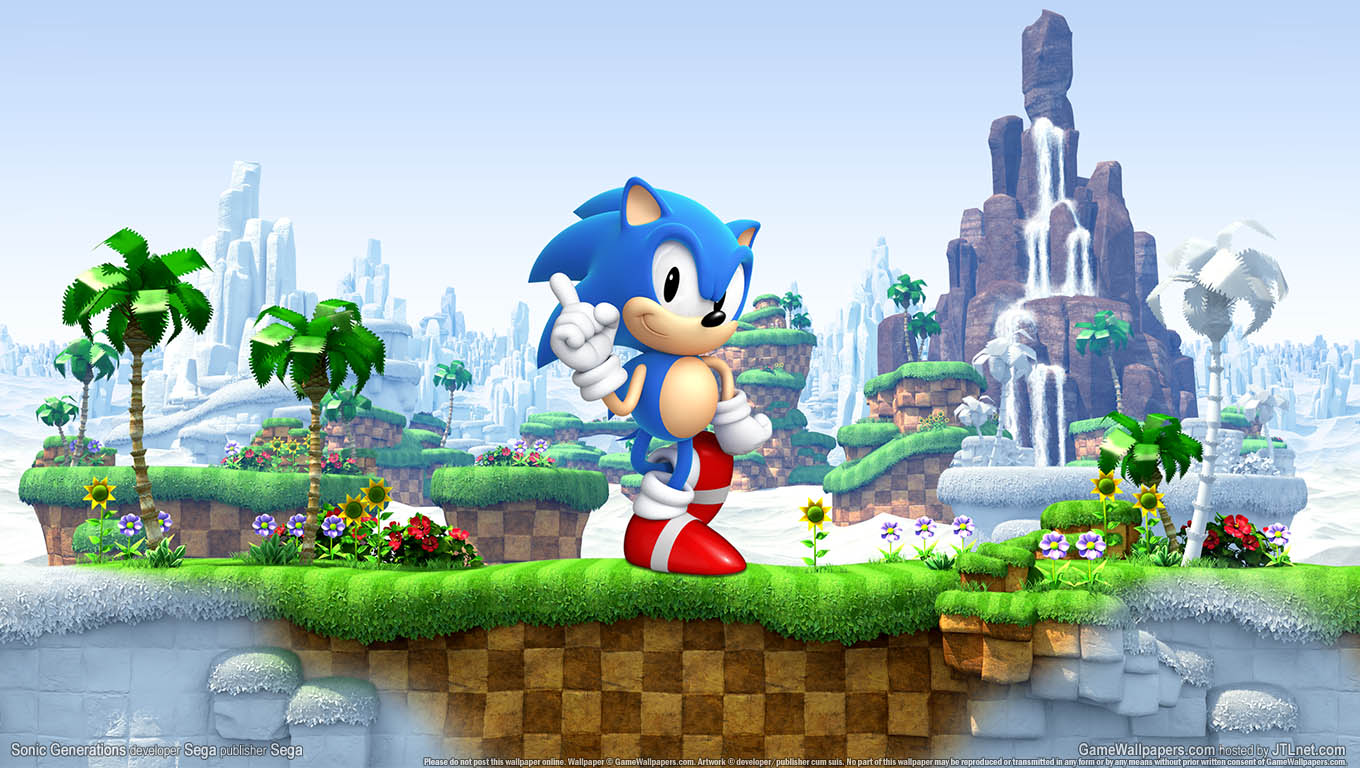 Sonic Generations achtergrond 01 1360x768