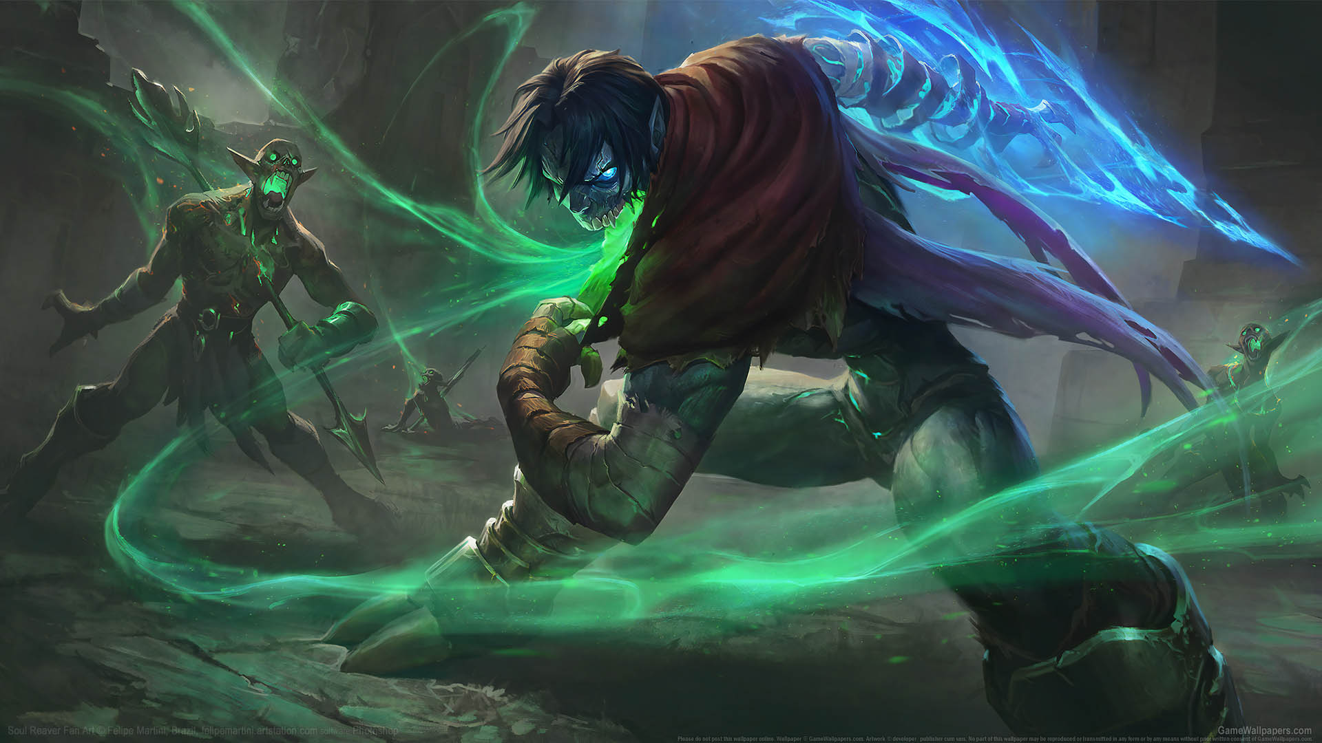 Soul Reaver fan art achtergrond 01 1920x1080