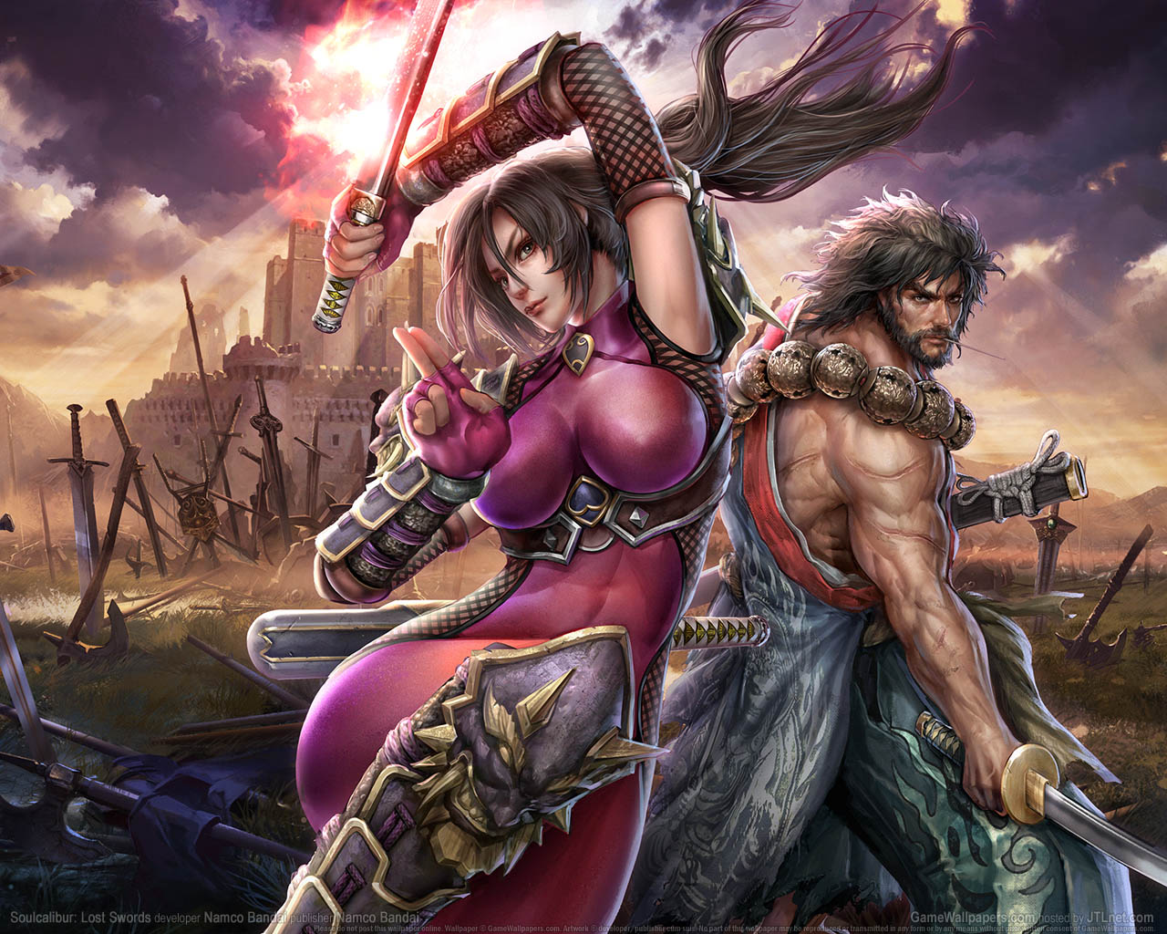 Soulcalibur: Lost Swords achtergrond 02 1280x1024