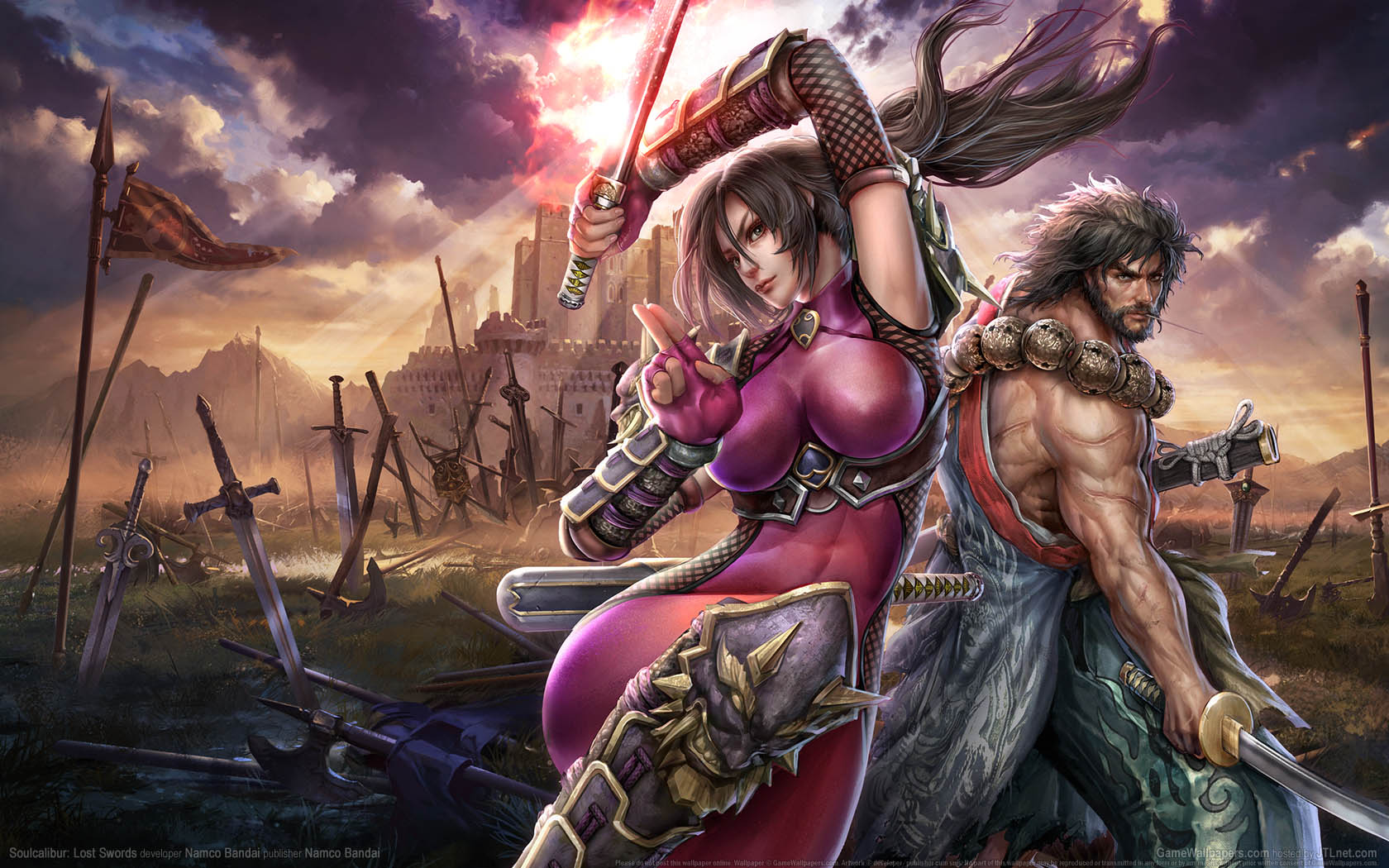Soulcalibur: Lost Swords achtergrond 02 1680x1050