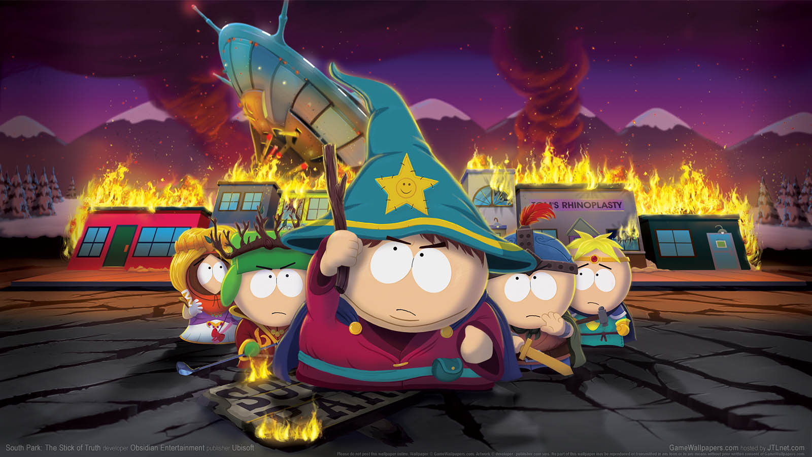 South Park: The Stick of Truth achtergrond 01 1600x900