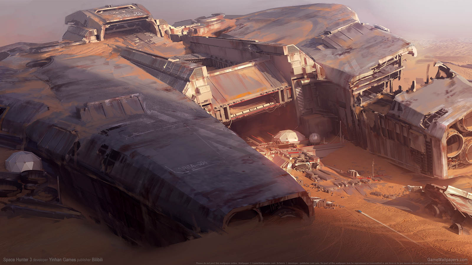 Space Hunter 3 fondo de escritorio 01 1600x900