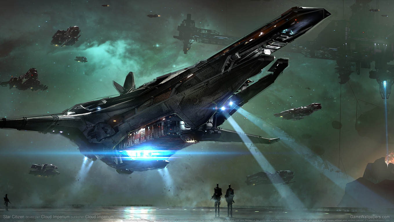 Star Citizenνmmer=12 Hintergrundbild  1360x768