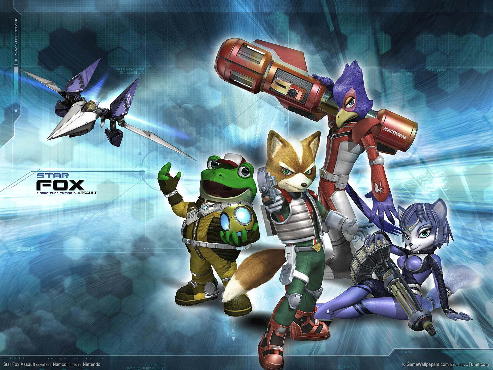 Star Fox Assault achtergrond 01 1600x1200