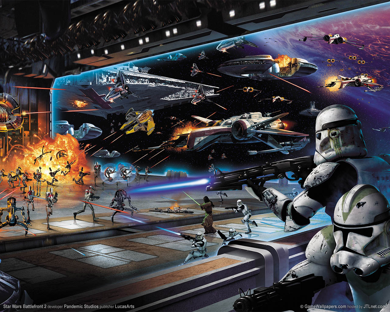 Star Wars Battlefront 2 fondo de escritorio 01 1280x1024