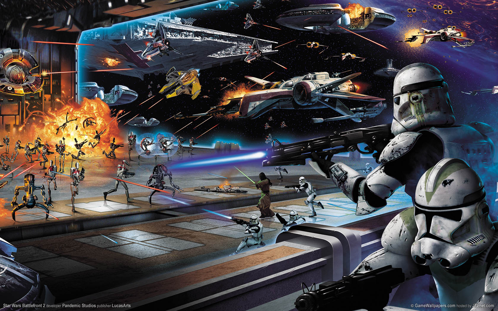 Star Wars Battlefront 2 Hintergrundbild 01 1680x1050