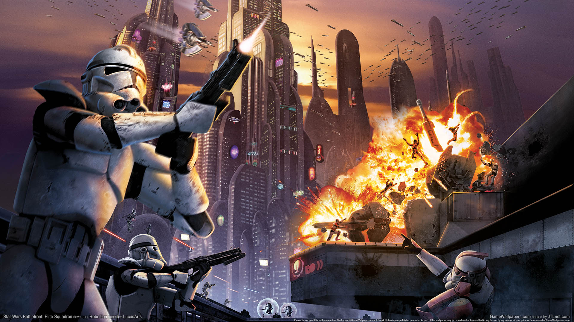 Star Wars Battlefront: Elite Squadron fondo de escritorio 02 1920x1080