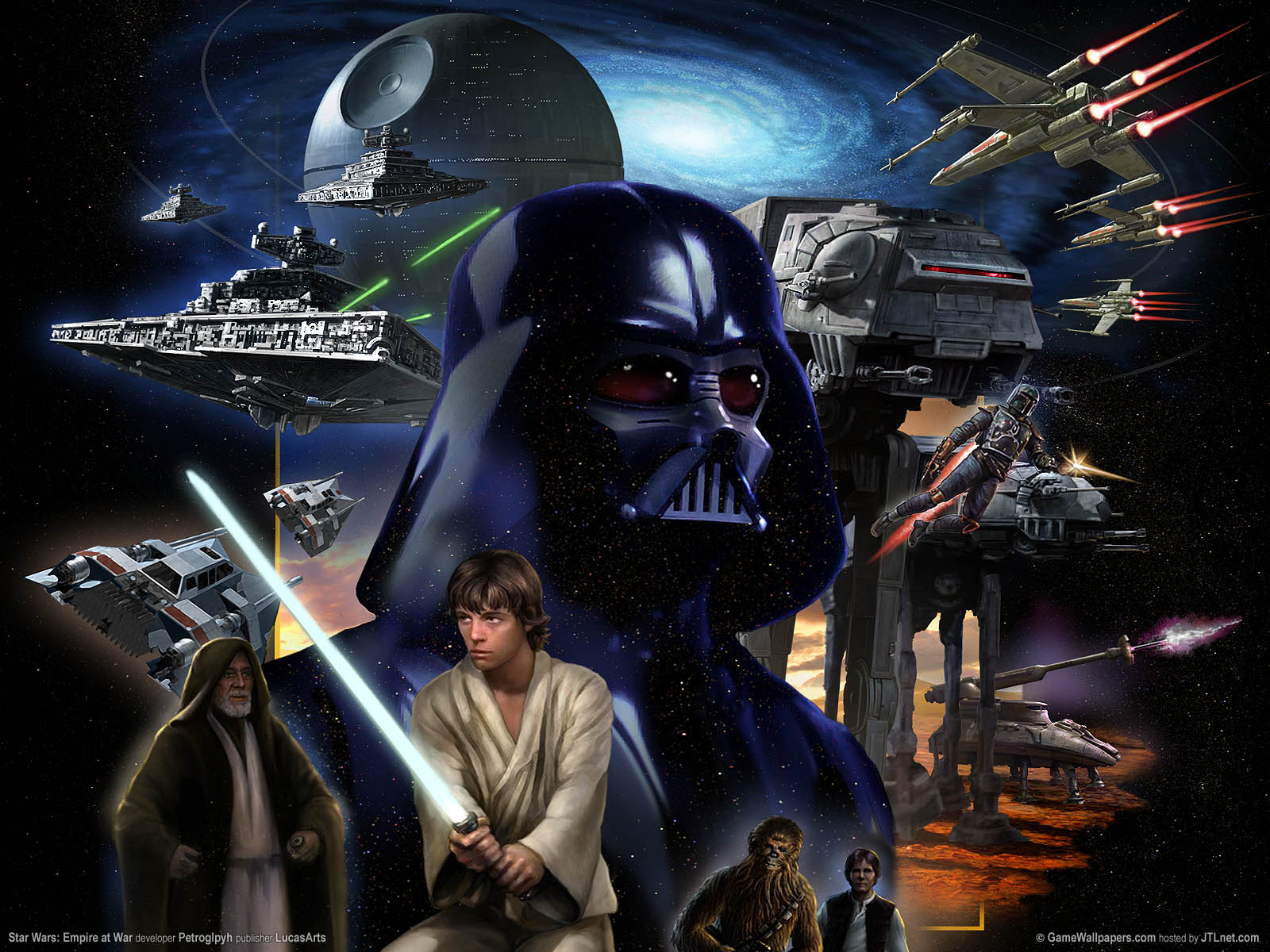 Star Wars%3A Empire at War fond d'cran 01 1600x1200