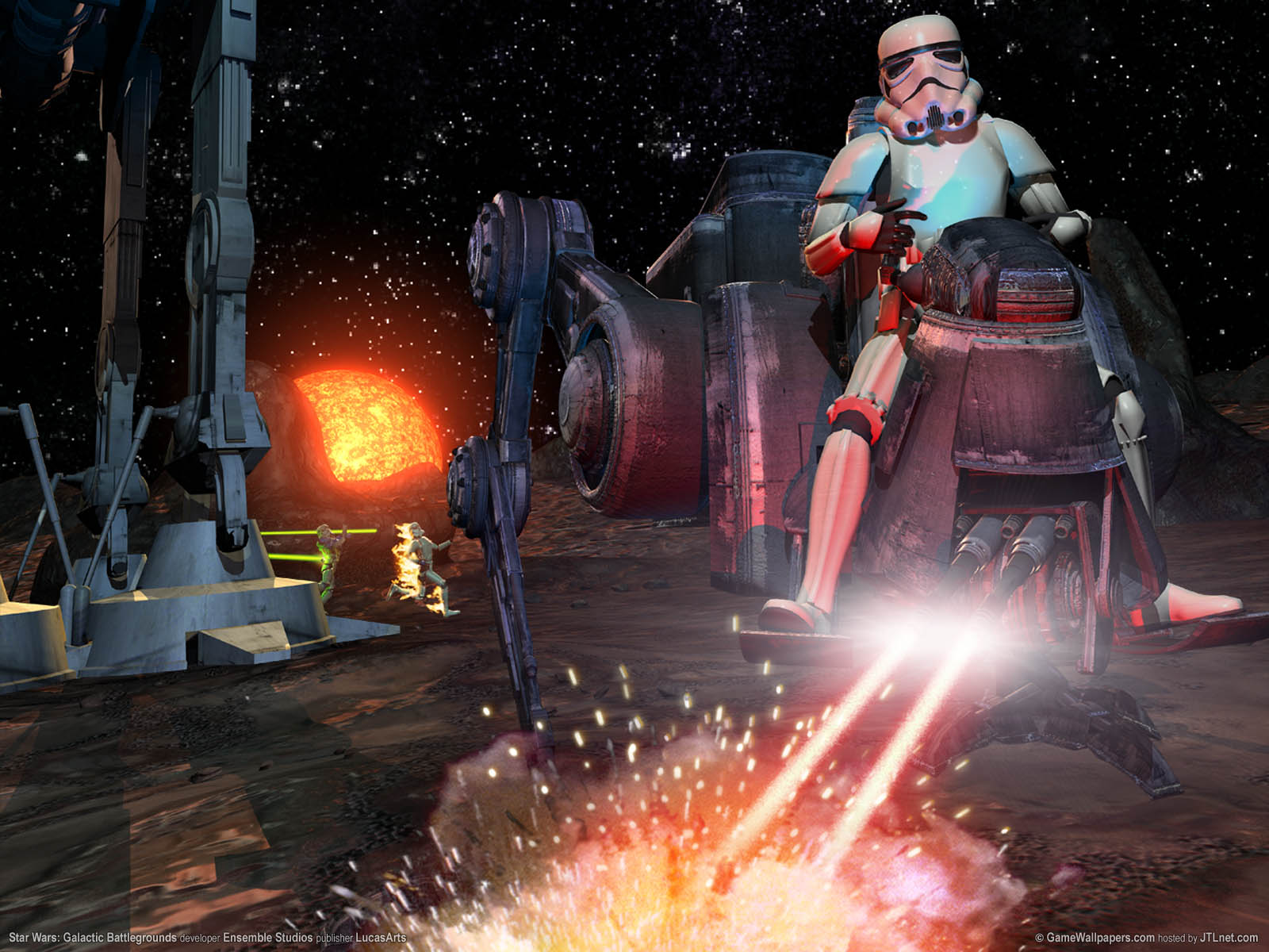 Star Wars: Galactic Battlegrounds achtergrond 01 1600x1200