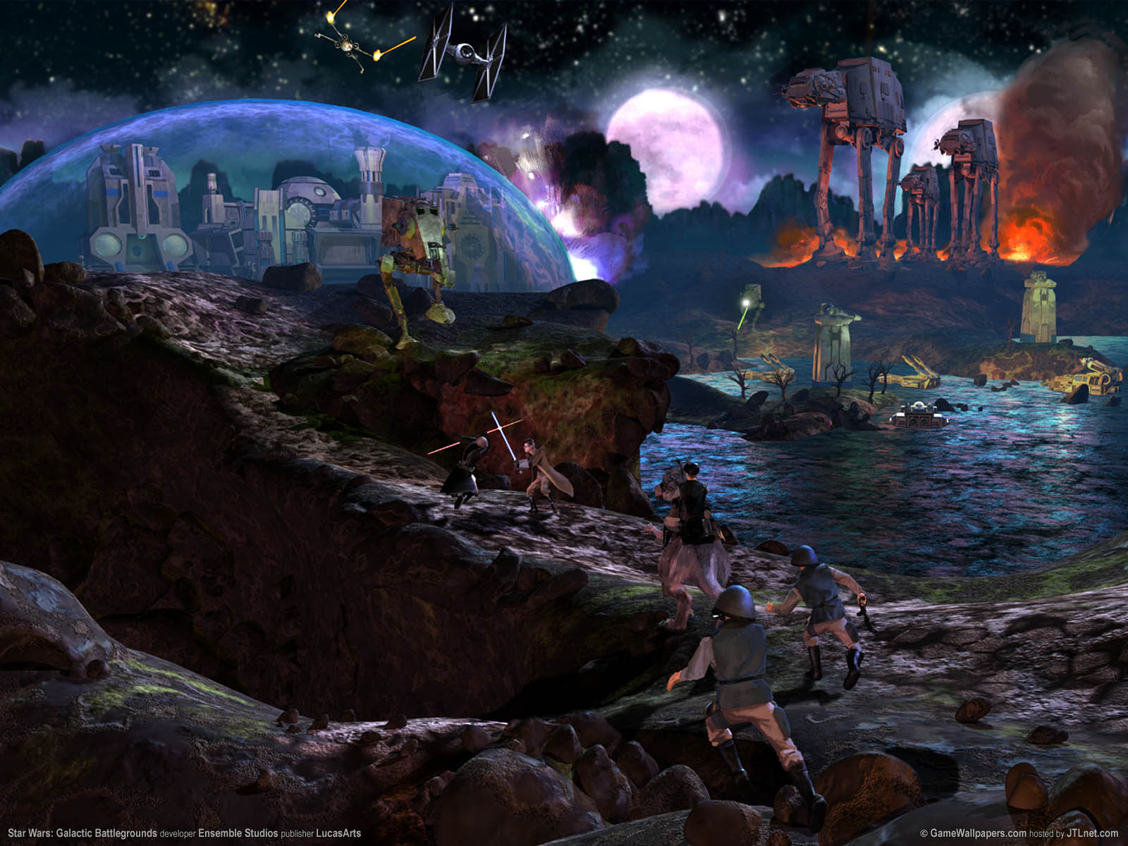 Star Wars: Galactic Battlegrounds fondo de escritorio 03 1600x1200