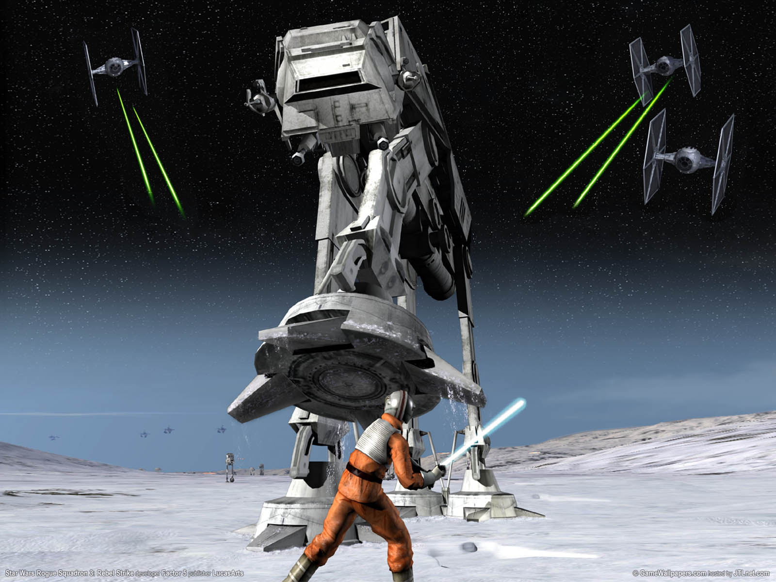 Star Wars Rogue Squadron 3: Rebel Strike achtergrond 01 1600x1200