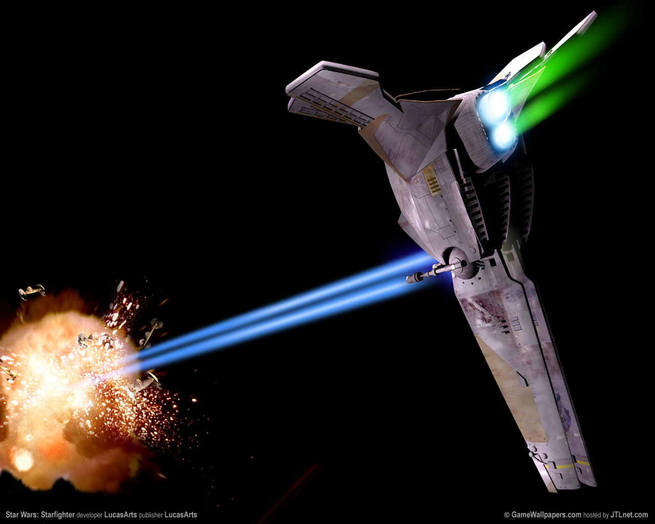 Star Wars: Starfighterνmmer=03 wallpaper  1280x1024