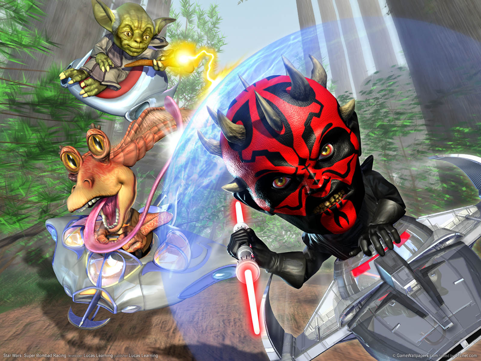 Star Wars: Super Bombad Racing wallpaper 02 1600x1200