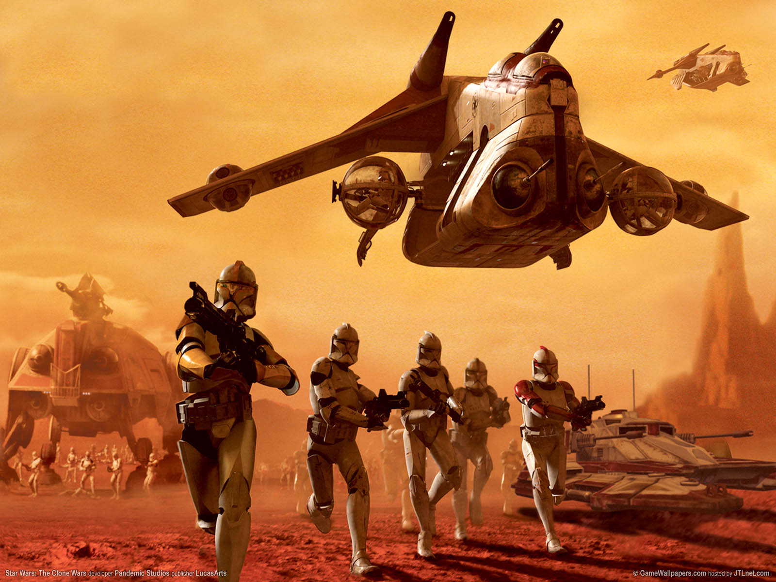 Star Wars: The Clone Wars achtergrond 04 1600x1200