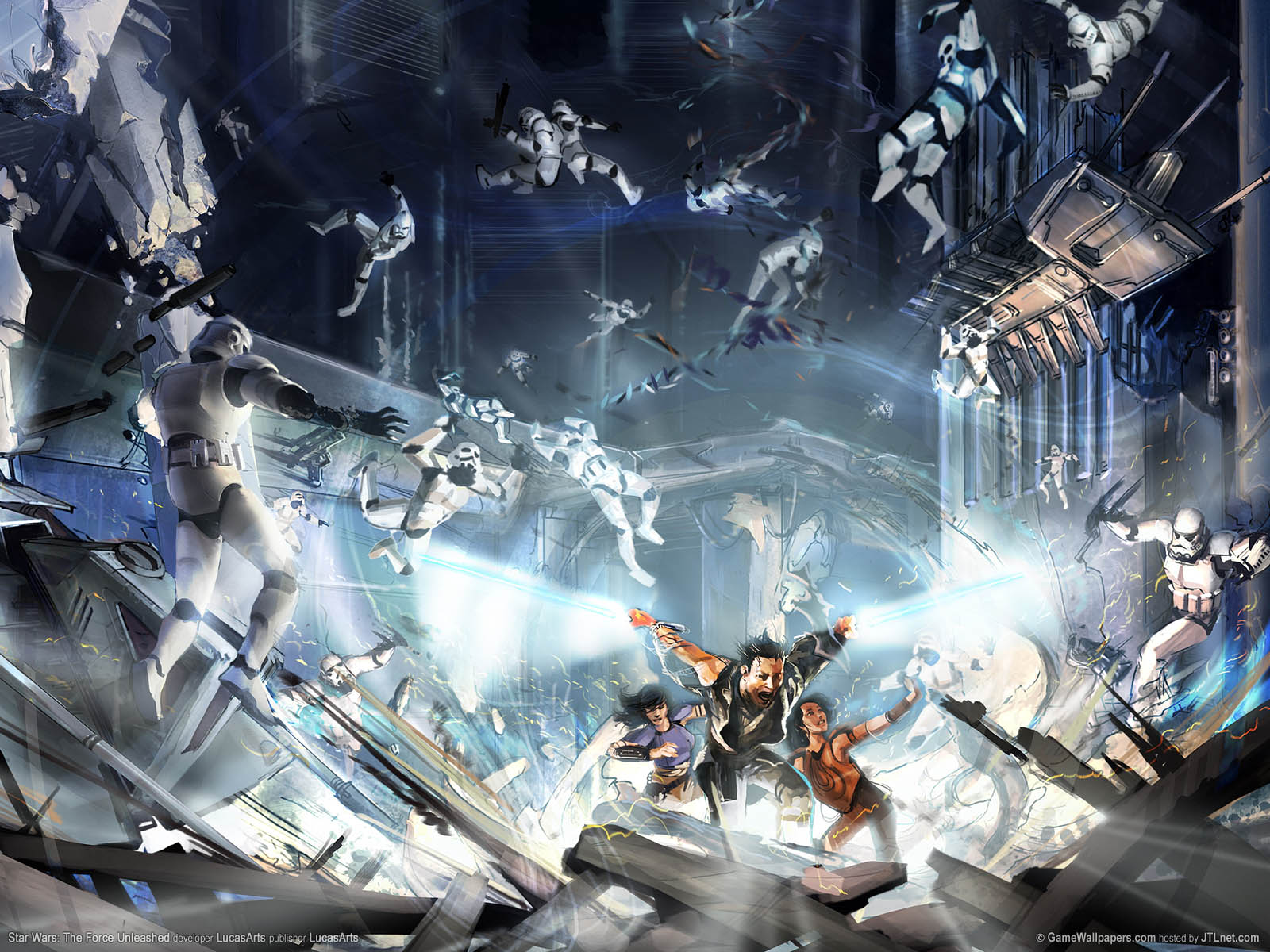 Star Wars 3a The Force Unleashed Wallpaper 01 1600x1200 Star Wars 3a The Force Unleashed Wallpaper 01 1600x1200