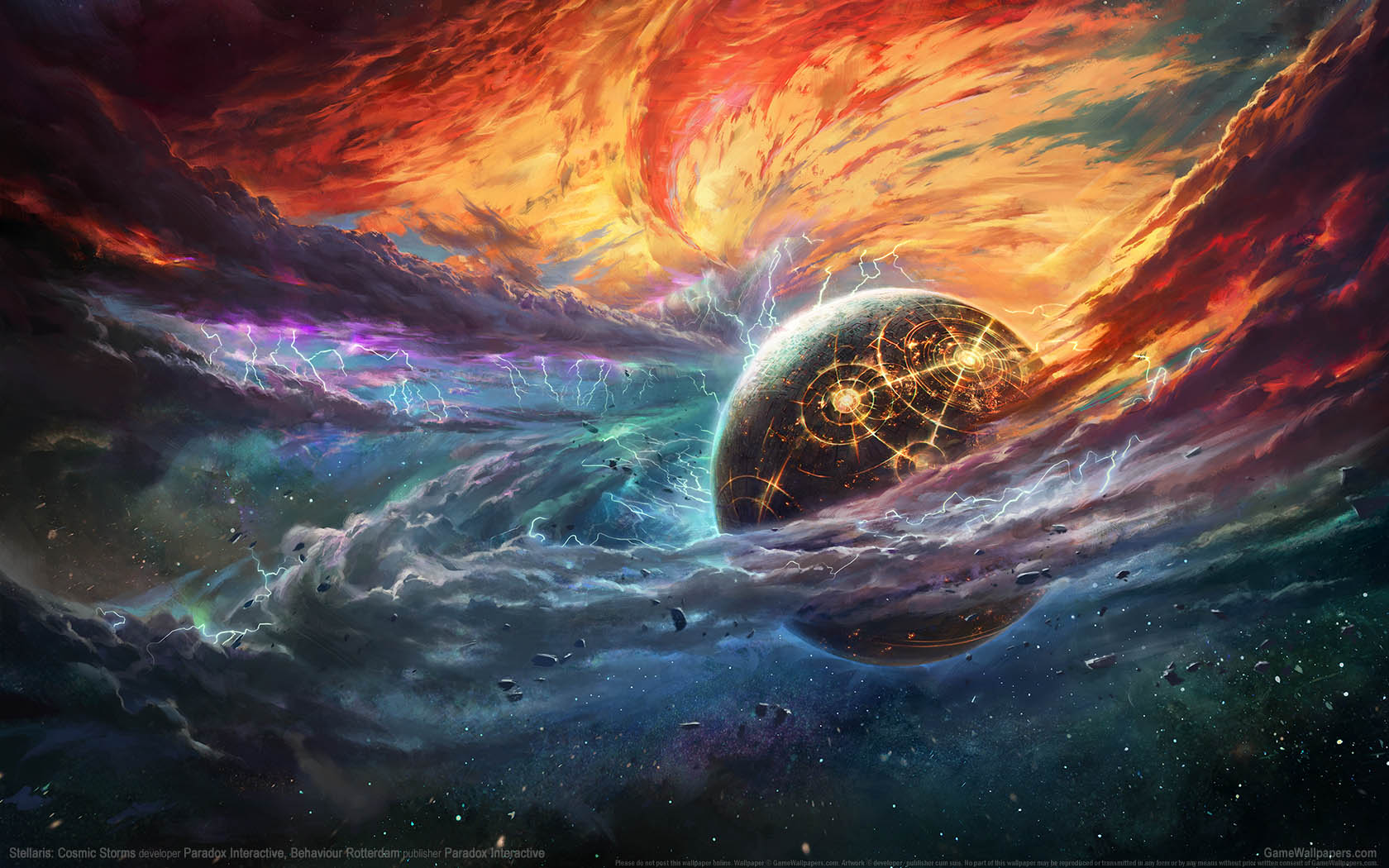 Stellaris: Cosmic Storms fondo de escritorio 01 1680x1050